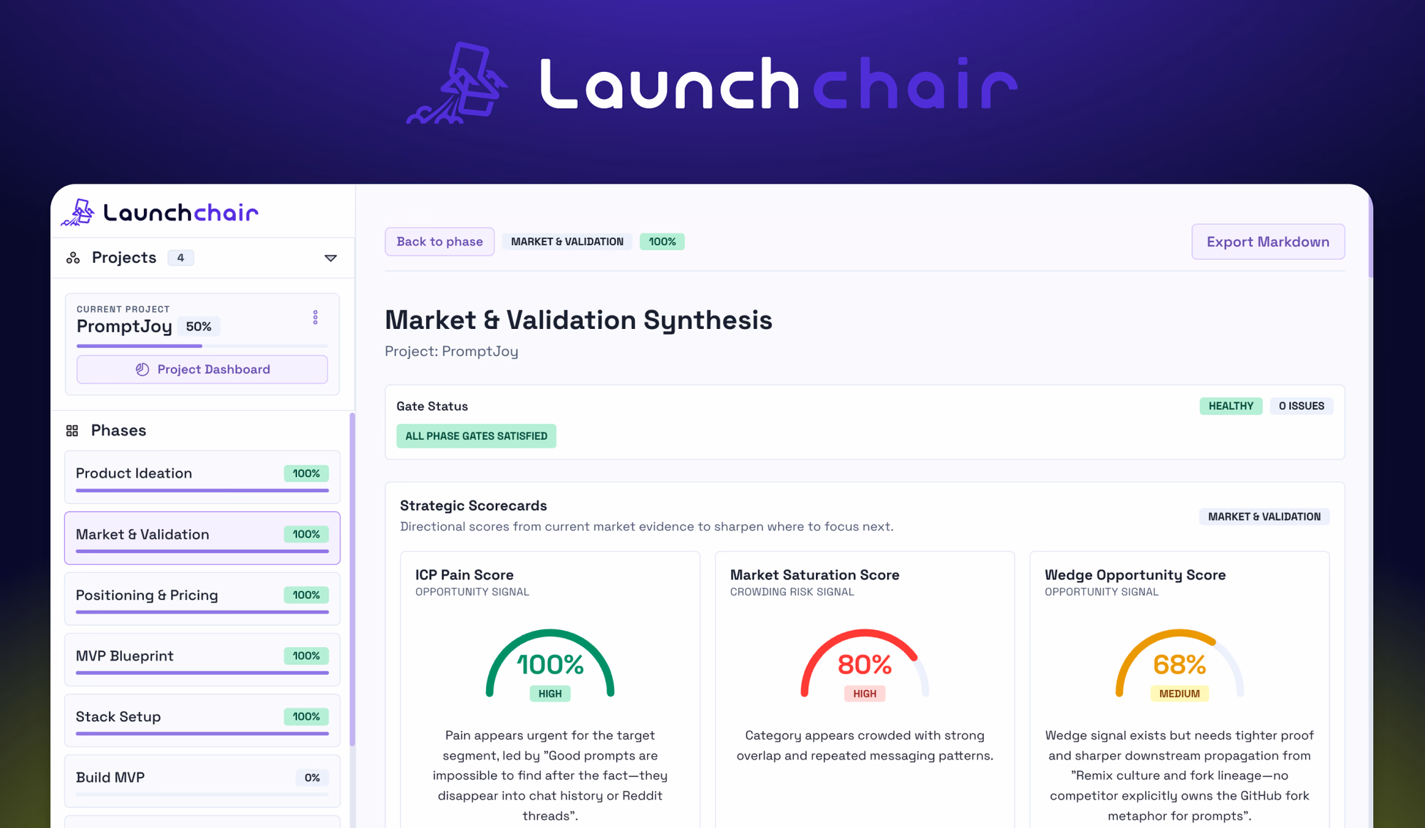LaunchChair preview